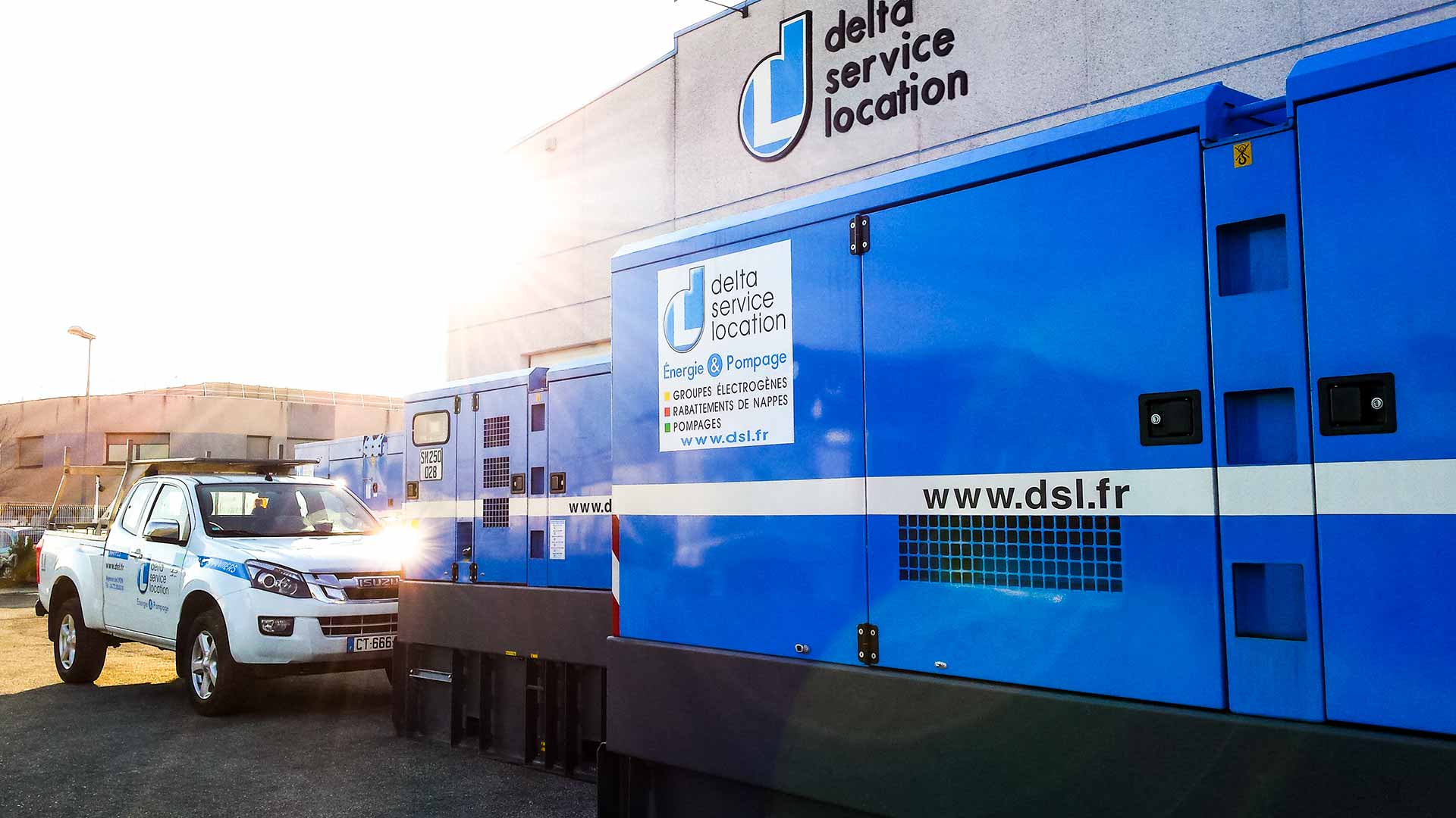 Fondé en 1980 par Michel Denis, Delta Service Location (DSL) est un groupe pionnier de la location de matériel de pompage et de groupes électrogènes à destination du BTP, de l’énergie, de la maintenance industrielle.