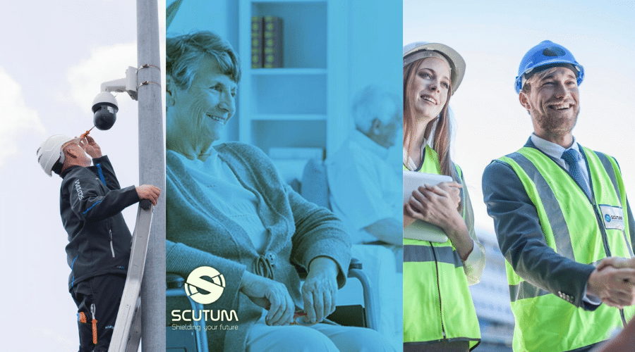 Created in 1989, the Scutum Group has become one of the leaders in safety and security in Europe, providing technological solutions for protection and risk prevention, particularly through turnkey services for security, remote surveillance and fire detection.