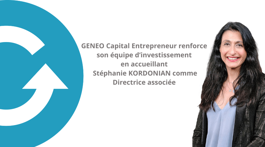 Stéphanie Kordonian joins GENEO Capital Entrepreneur's team of investment professionals with extensive experience in the SME and ETI segment. A graduate of ESSEC business school, Stéphanie is a corporate finance professional specializing in SMEs/ETIs.